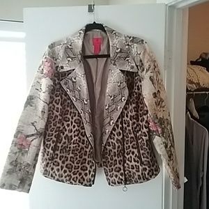 Leopard print jacket